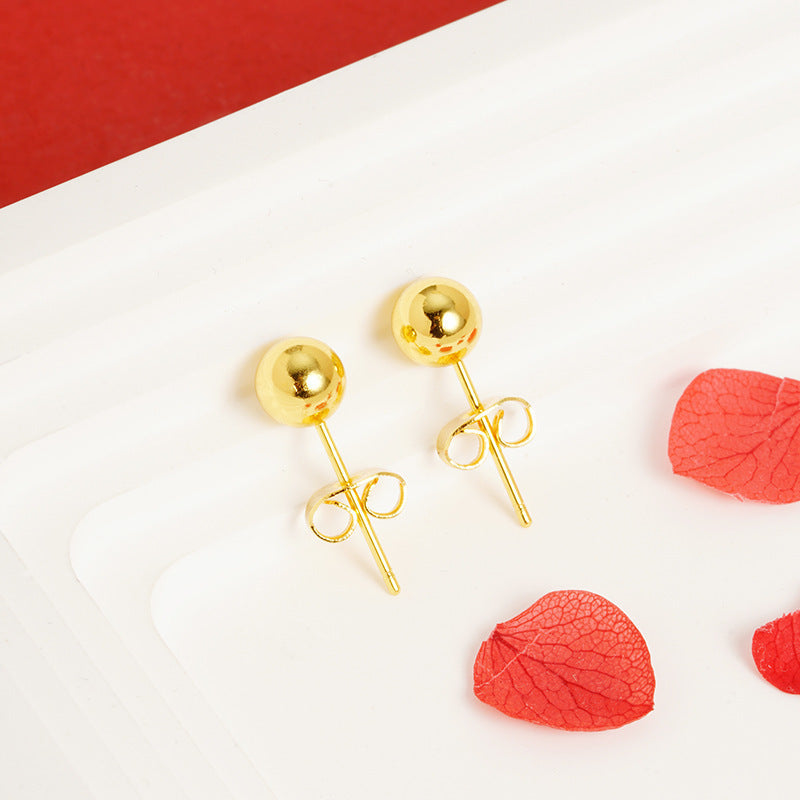 Women's Placer Gold Tassel No Color Fading Rings