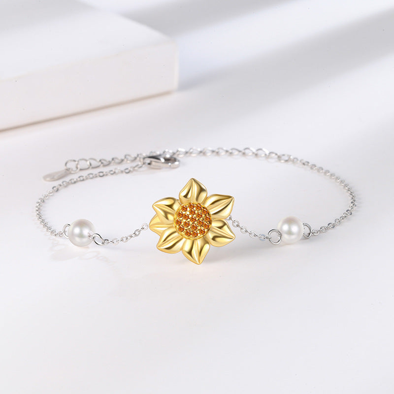 Sunflower Female Sun Flower Ear Tide Bracelets