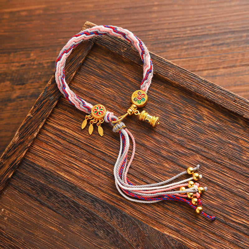 Children's Hundred Dragon Boat Festival Colorful Braided Rope Batches Of Goods Bracelets
