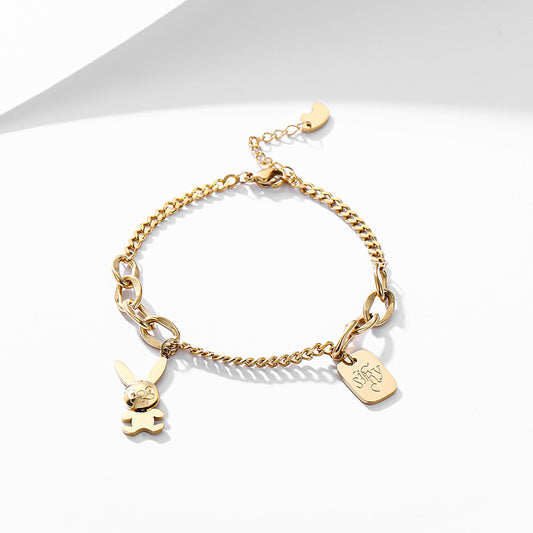 Steel Female Versatile Style Personality Fashion Bracelets