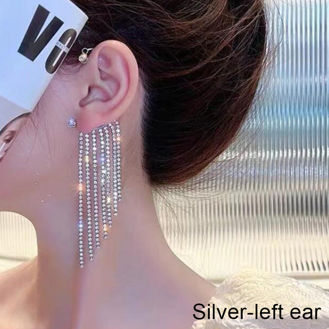 Sier Plated Ear Clips Without Piercing Rings