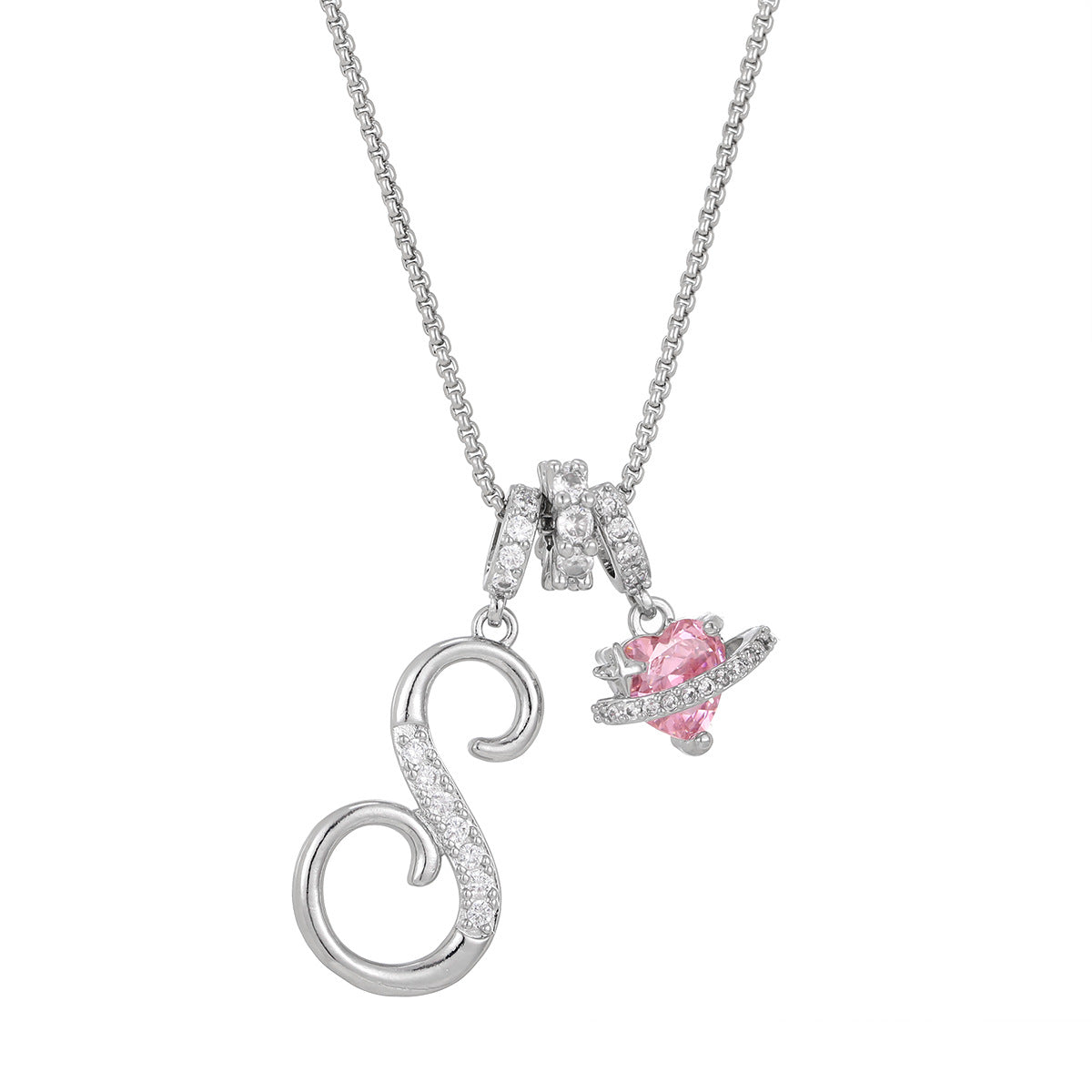 Dopamine English Letter Light Luxury Minority High Pendants