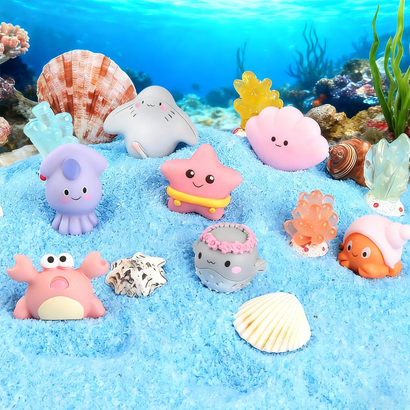 Landscape Cute Marine Animal Dolphin Turtle Jewelry Accessories