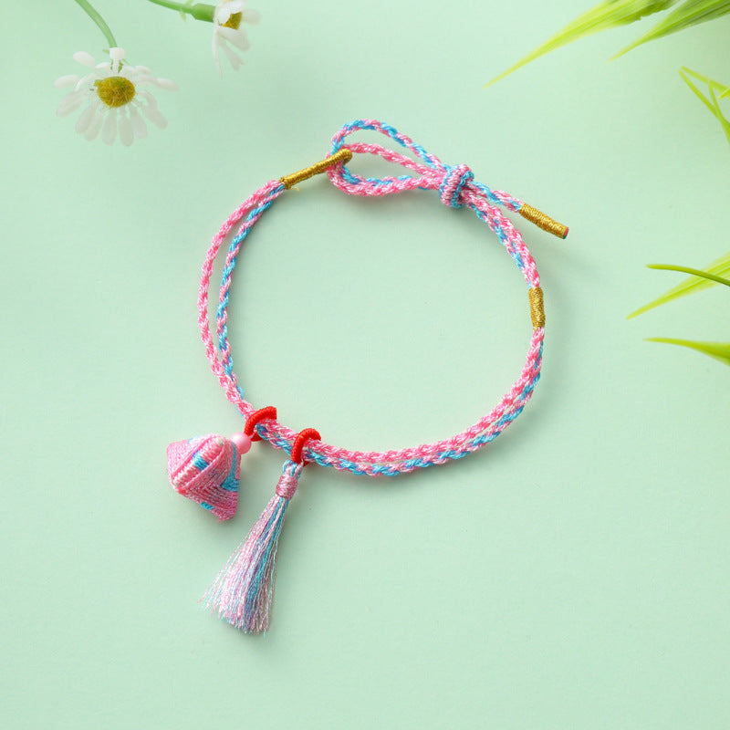 Children's Hundred Dragon Boat Festival Colorful Braided Rope Batches Of Goods Bracelets