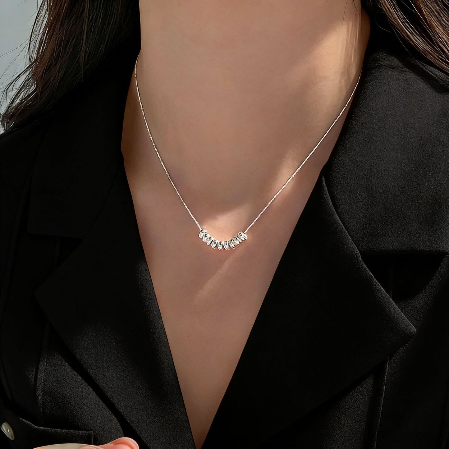 Women's Beaded For Niche Design Cold Style Fashion Light Luxury Temperament Necklace