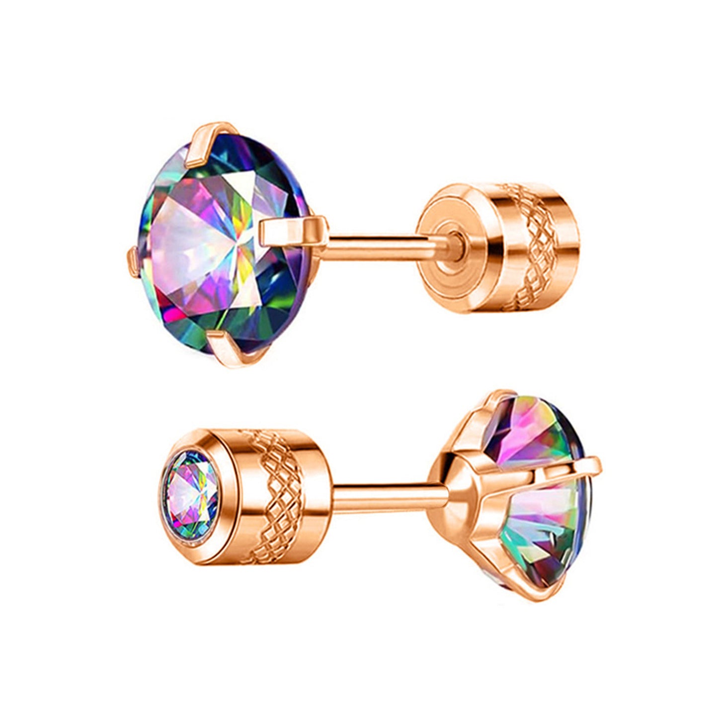 Zircon Ear High Sense Niche Bone Rings
