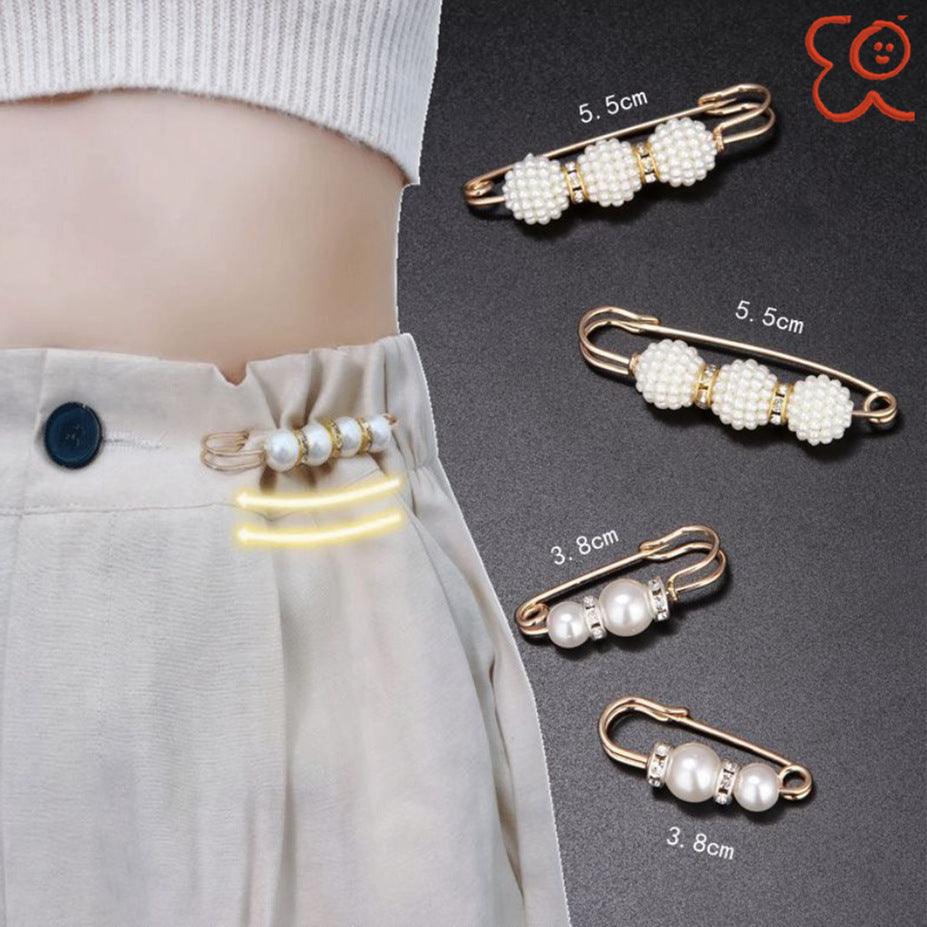 Fixed Clothes Clip Slimming Artifact Brooch Brooches