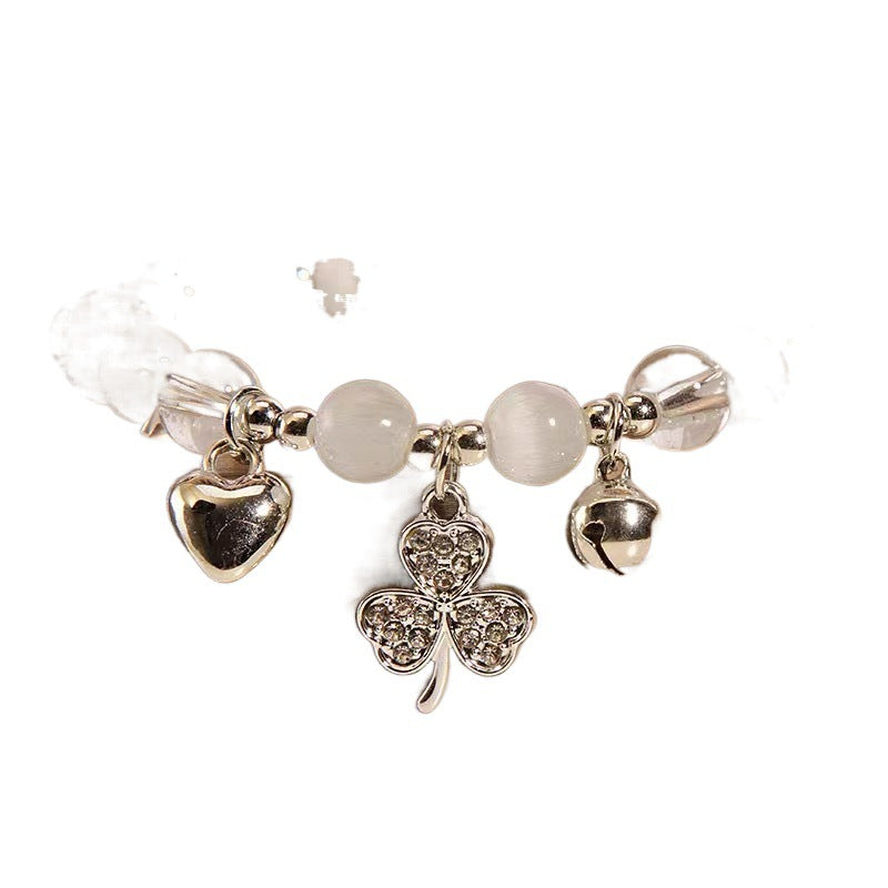 Elegant Clover Sweet Bunny Design Girlfriends Bracelets