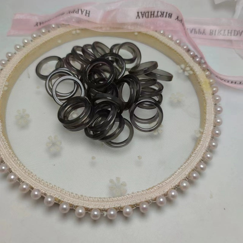Female Single Material Sticky Accessory International Trade City Ring