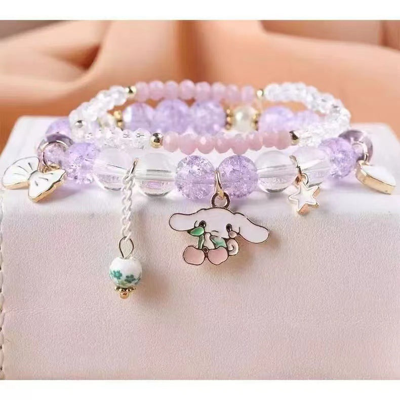 Little String Beads Crystal Female Cute Girlfriends Fashion Bracelet