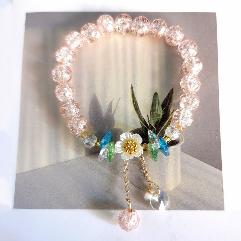 Flower Crystal Little Daisy Female Korean Jewelry Bracelets