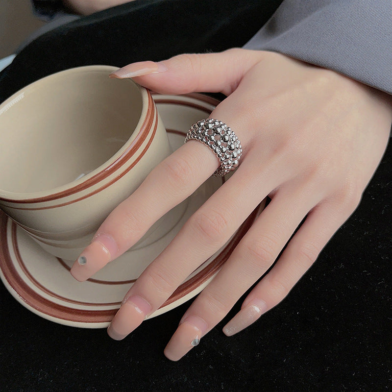 Wind Design Cold Size Ball Gradient Rings