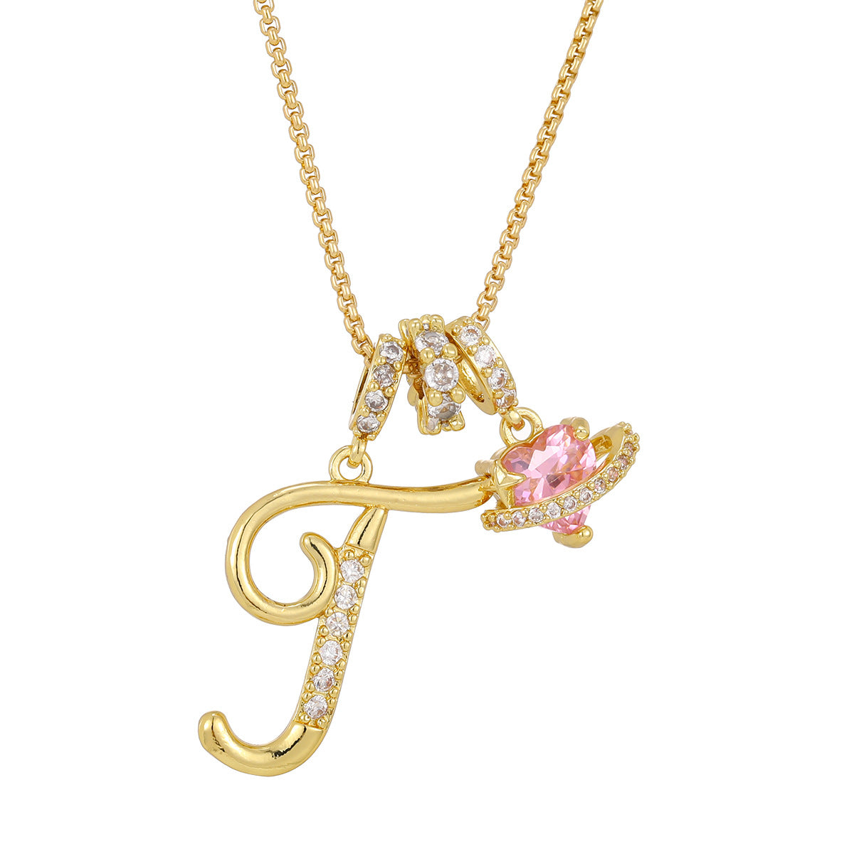 Dopamine English Letter Light Luxury Minority High Pendants