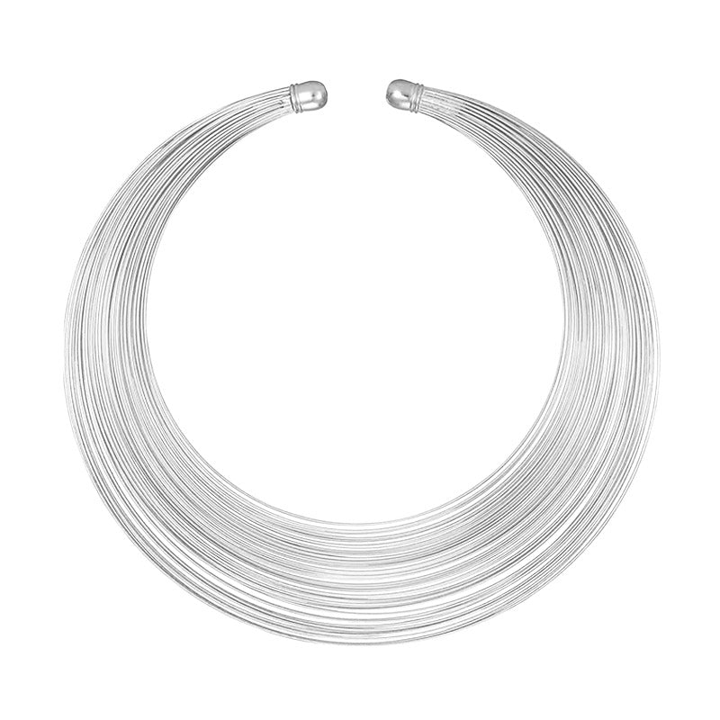 Durable Charming Bridal Exaggerated Metal Punk Bracelets