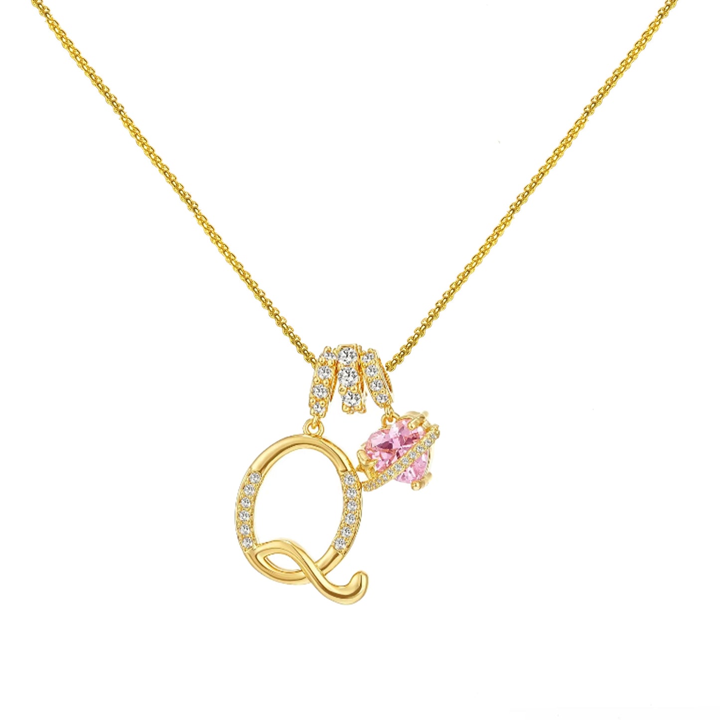 Dopamine English Letter Light Luxury Minority Necklaces