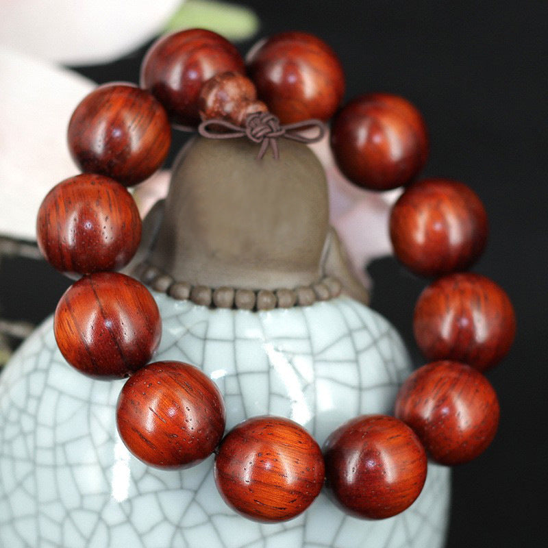 Cat Eye Rosewood Buddha Beads Car Madagascar Iron Bean Bracelets