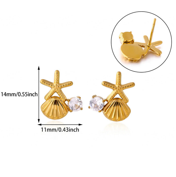 Coral Ocean Beach Metal Oil Pressure Pendants