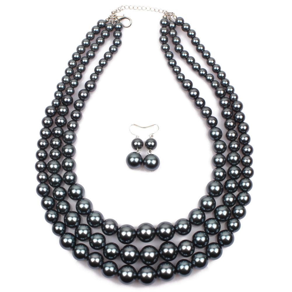 Imitation Pearl Suite High Sense Minority Earrings