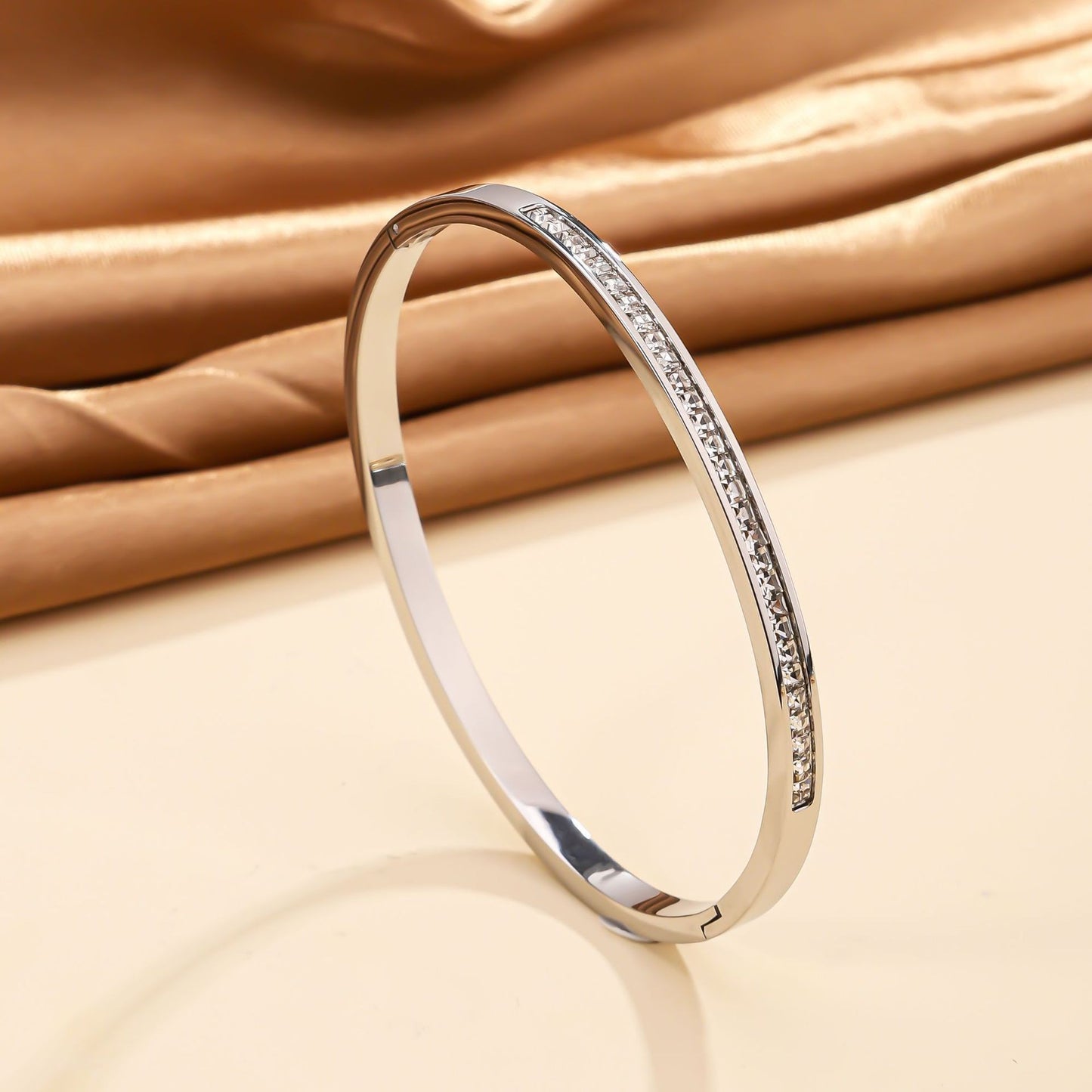 Titanium Steel Stainless Real Gold Furnace Bracelets