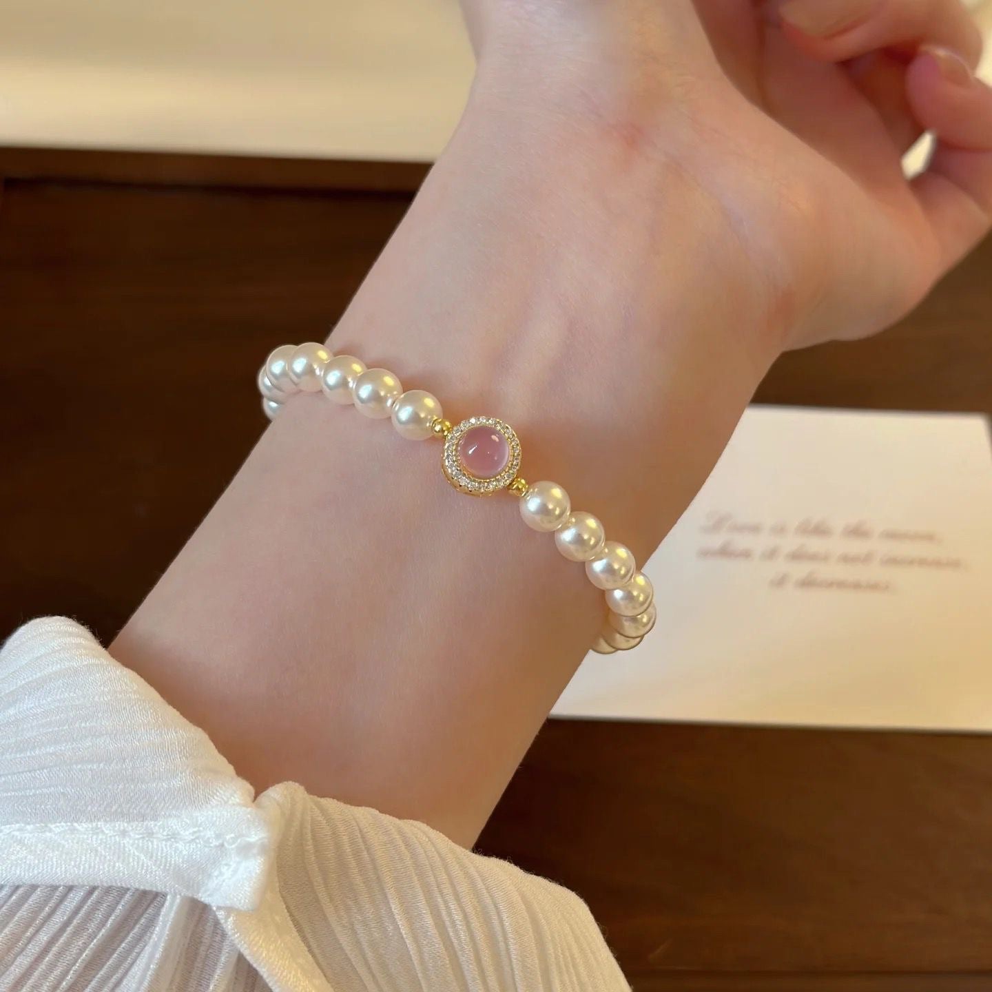 Love Light Luxury Temperament Advanced Exquisite Beaded Bracelets