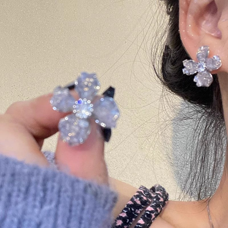 Needle High-grade Female Affordable Luxury Style Tassel Niche Temperamental Earrings