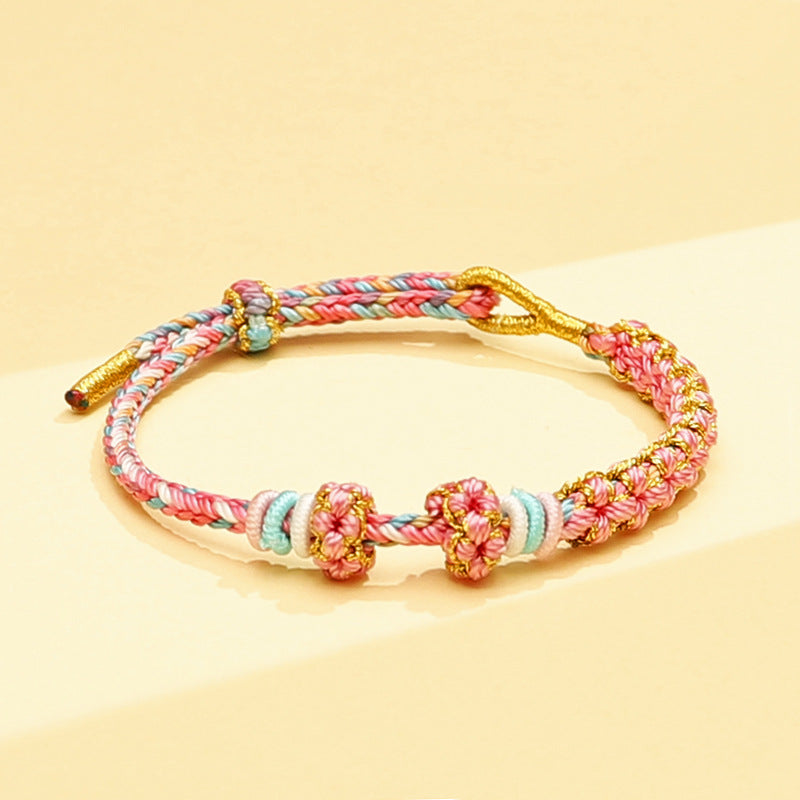 Hand-woven Landscape Carrying Strap Beads Threading Transfer Bracelets