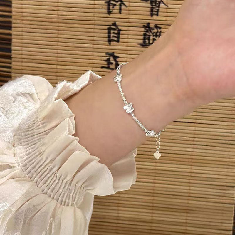 Women's Bow Pearl Small Pieces Of Sier Light Luxury Bracelets