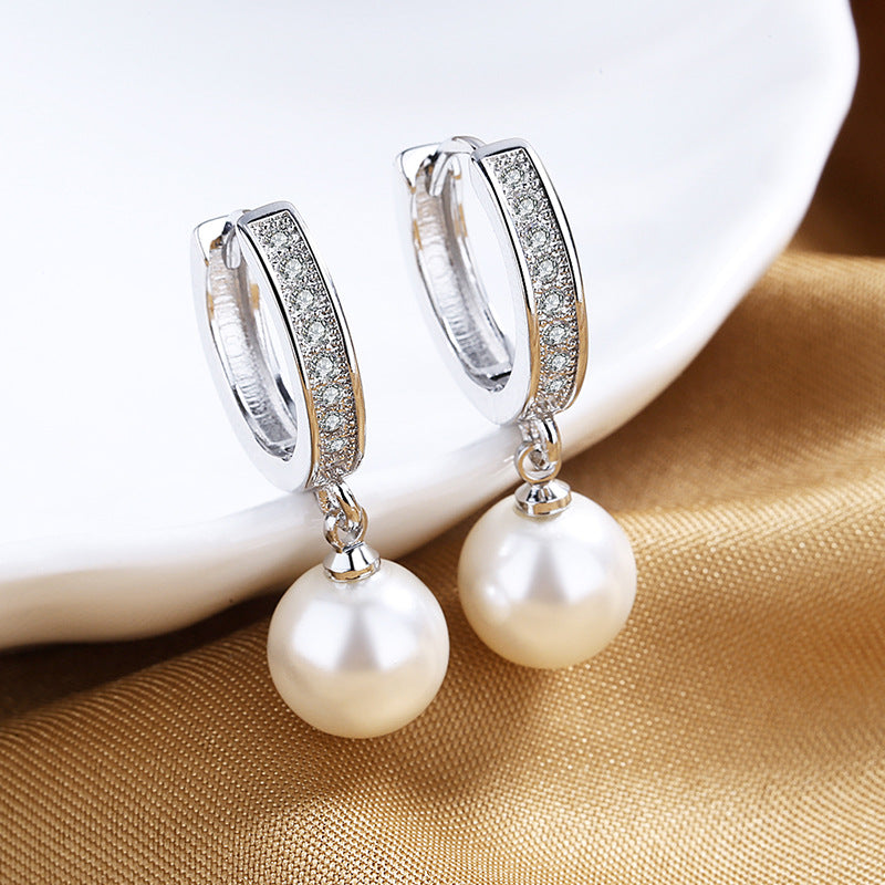 Women's Temperament Korean Style Simple Fresh Sweet Vintage Earrings