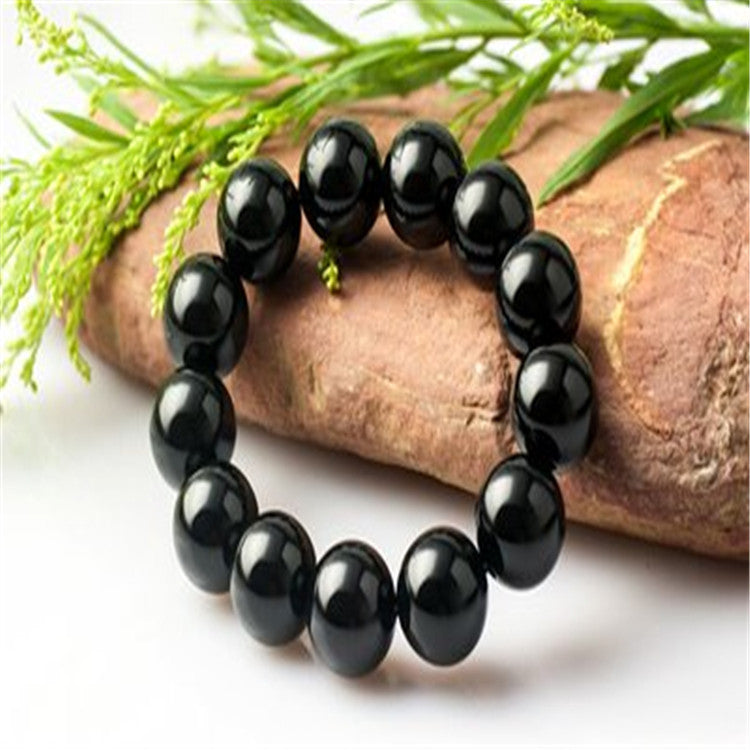 Black Agate Scenic Spot Stall Live Bracelets