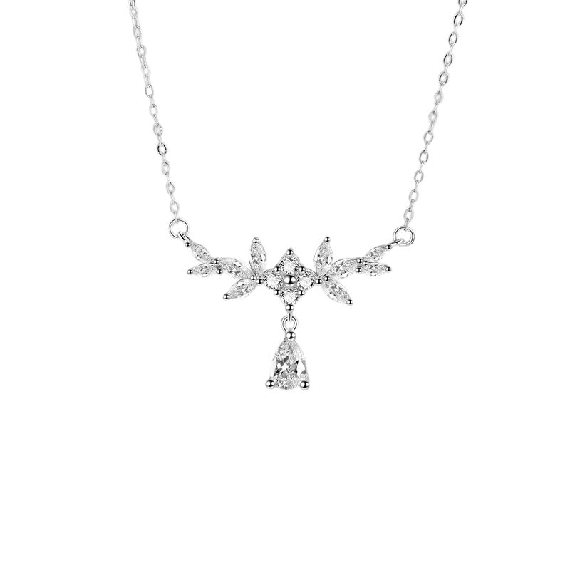 Women's Wheat Water Drop Sterling Sier For Special Necklaces