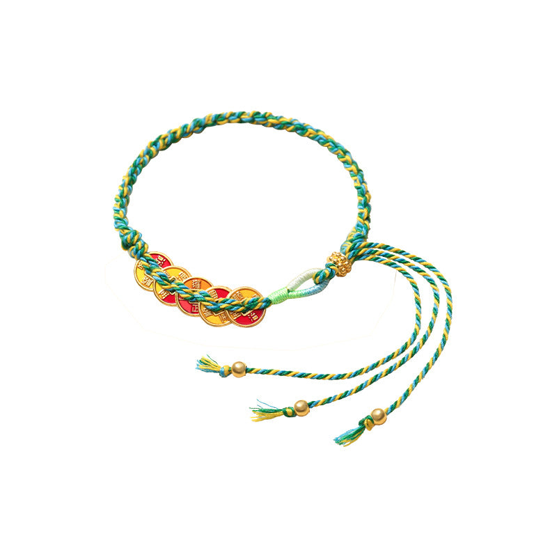 Strap Tassel Hand-woven Colorful Braided Rope Bracelets