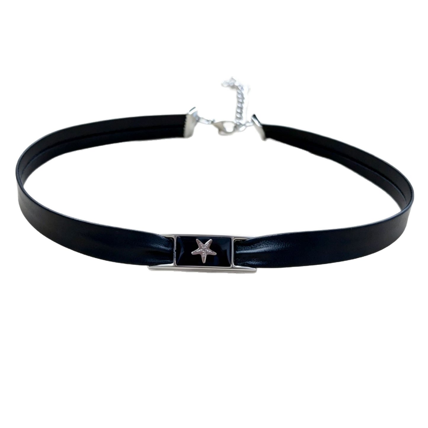 Hot Leather Neck Neckband Female Black Collar