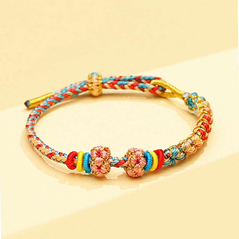 Hand-woven Landscape Carrying Strap Beads Threading Transfer Bracelets