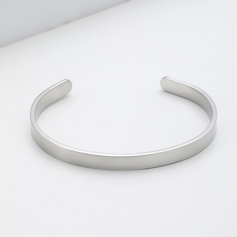 Stainless Steel Multicolor Laser Blank Material Bracelets