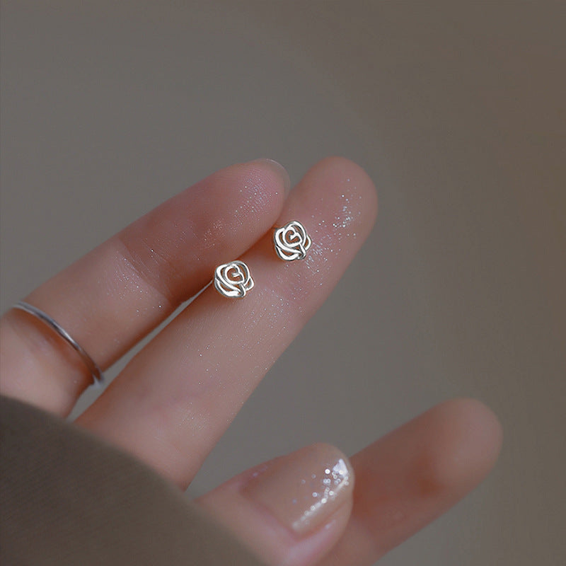 Women's Bone Niche Clips Light Luxury Elegant Stud Earrings