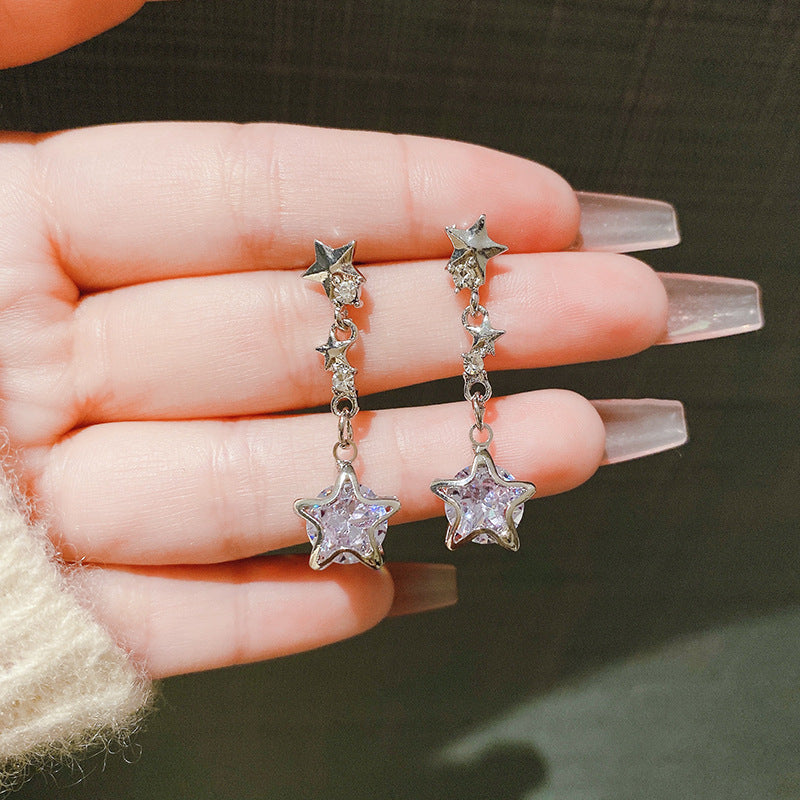 Women's Star Ear Light Luxury Fashion Sweet Cool Earrings