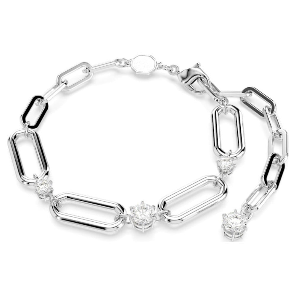 Austrian Crystal Series Double Design Pearl Rings