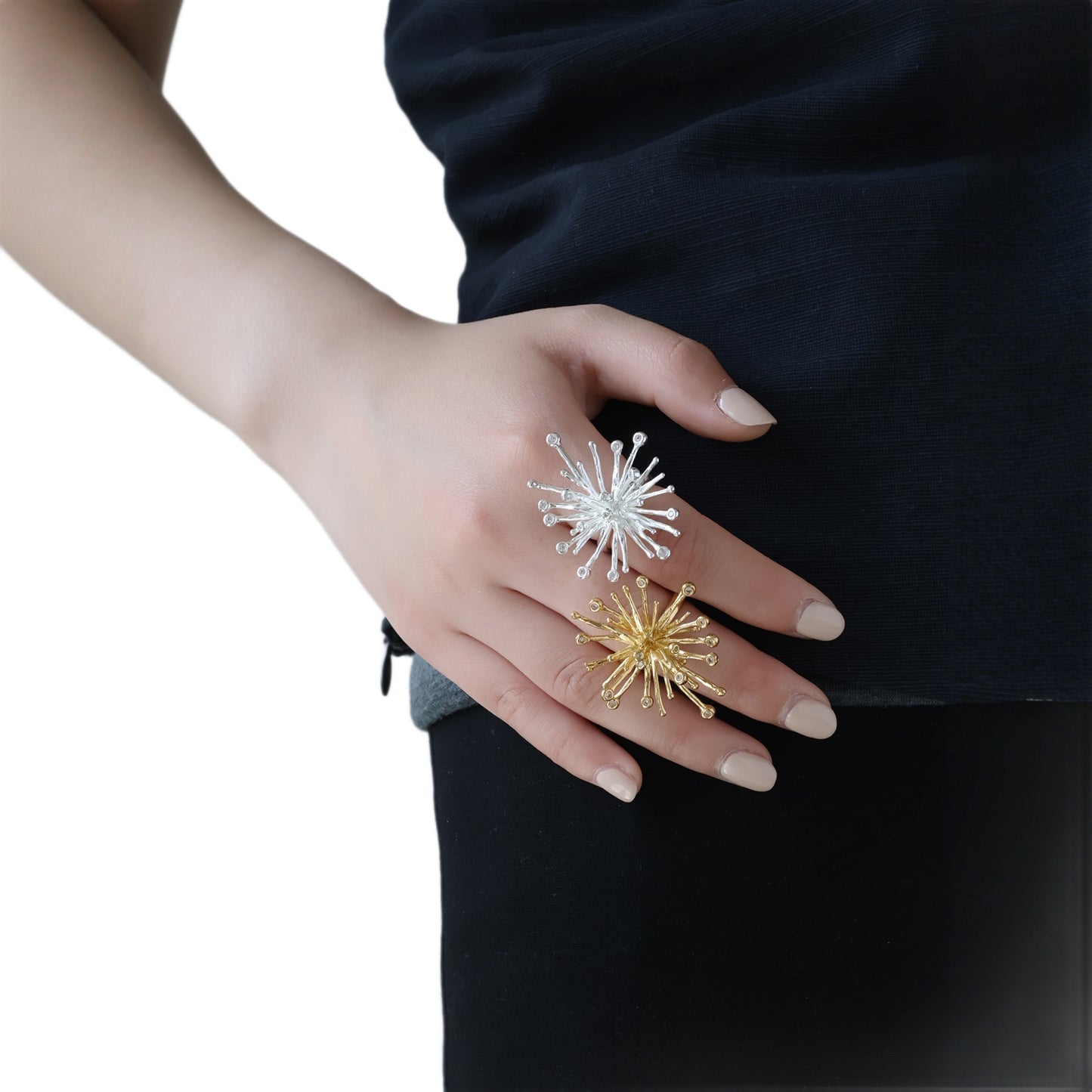 Bright Fireworks Zircon French Simplicity High-grade Cold Style Clavicle Chain Necklaces
