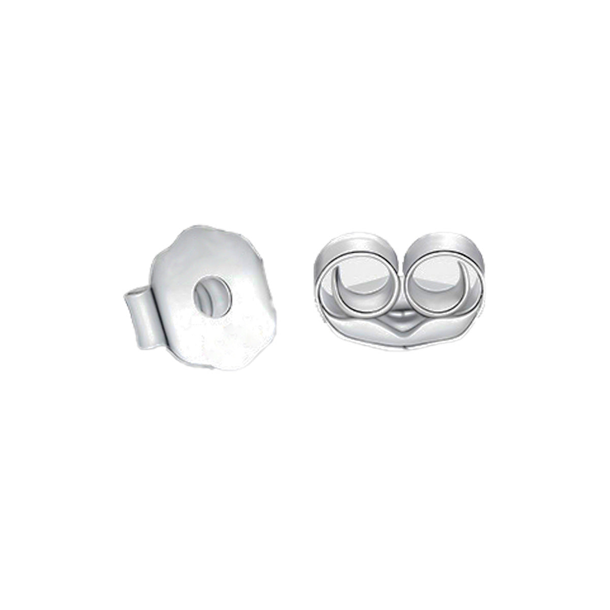 Earplug Ear Bone Ball-shaped Round Cake Stud Earrings