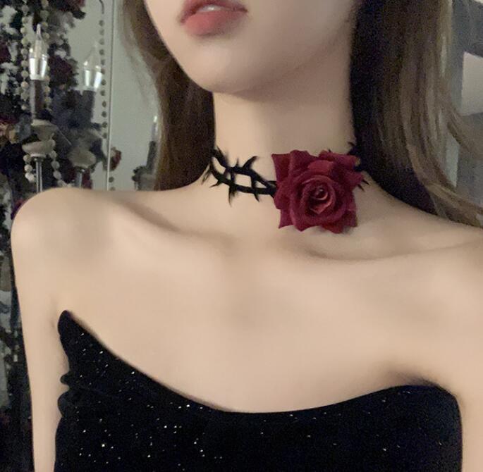 Thorn Collar Halloween Christmas Dress Up Necklaces