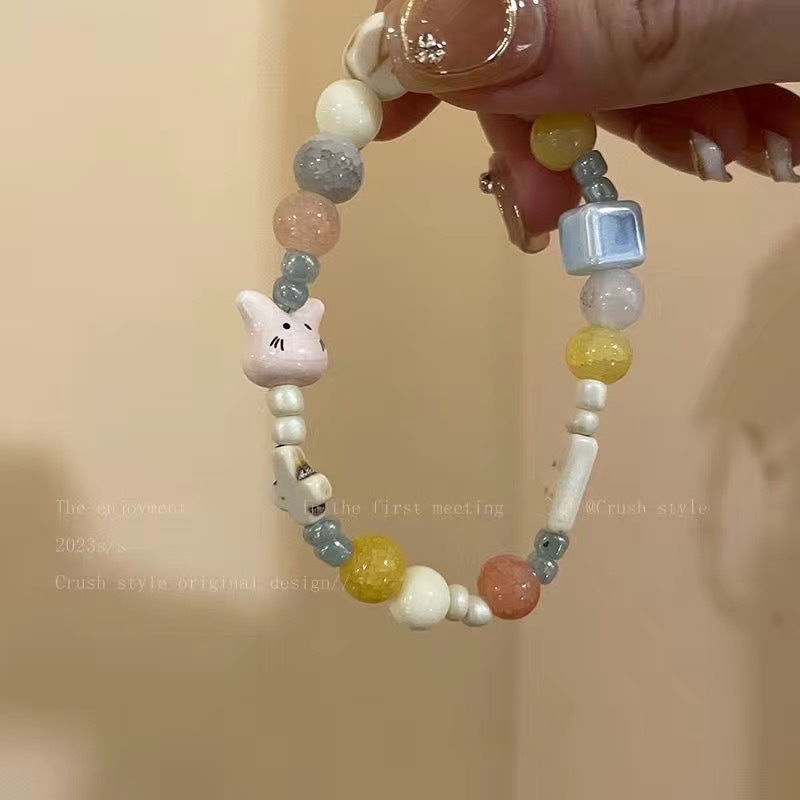 Cat Female Trendy Niche Advanced Design Bracelets
