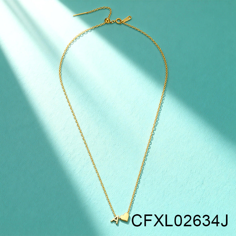 Women's Light Luxury High-grade Titanium Steel Simple Geometric Necklace