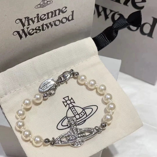 Mother Of The West Classic Saturn Pearl Bracelets