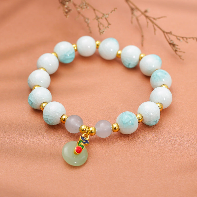 Stall Handmade Ceramic Pure Desire Wind Bracelet
