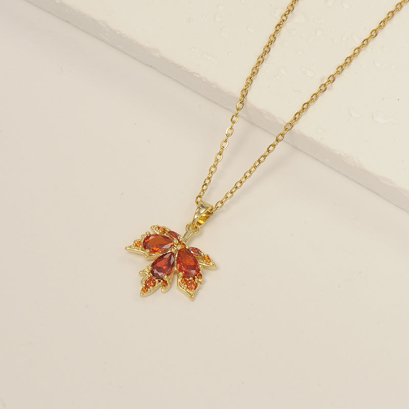 Korean Fairy Temperamental Simple Love Pearl Clavicle Necklace