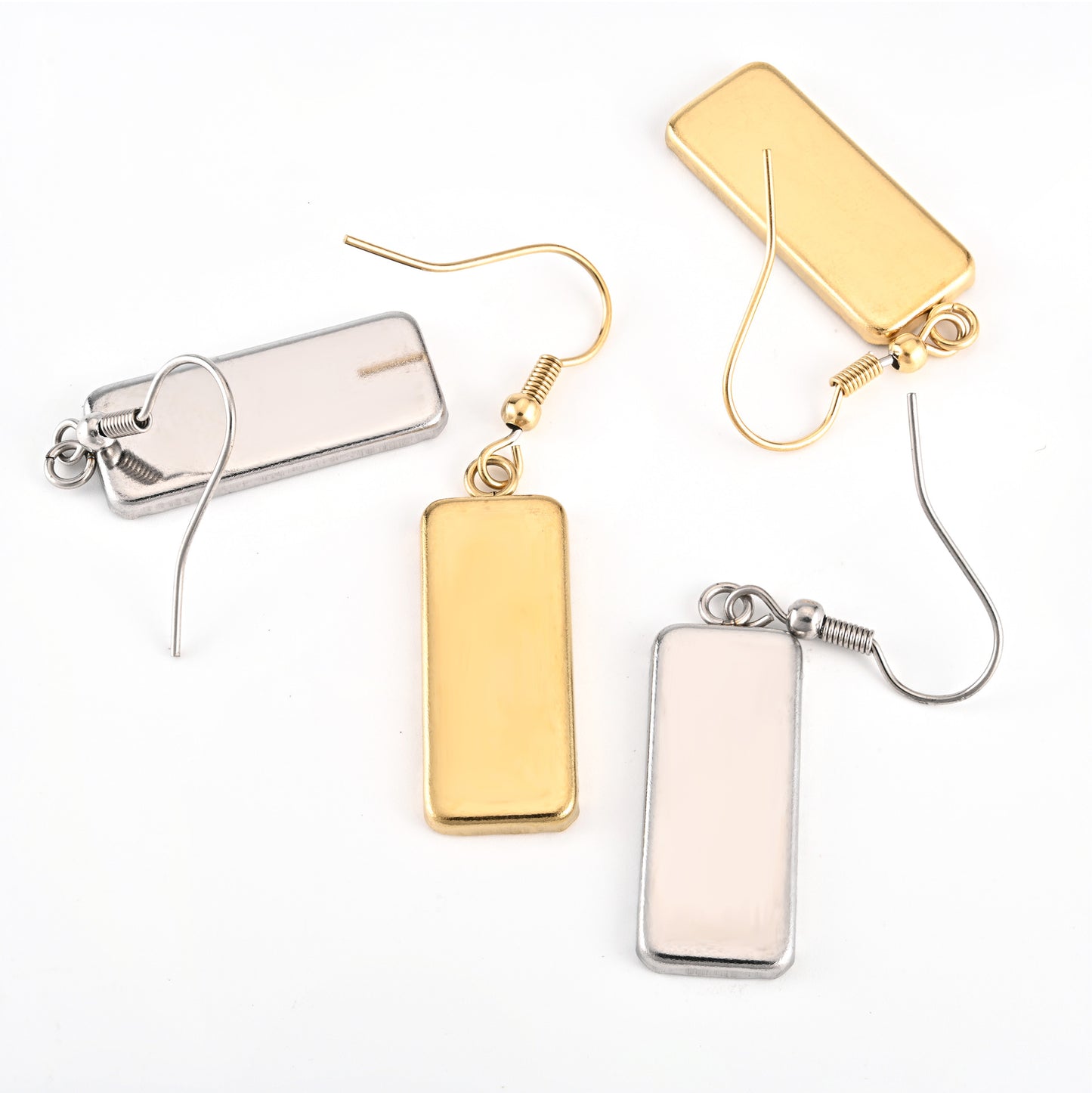 Stainless Steel Rectangular Hooks Base Support Ear Hook