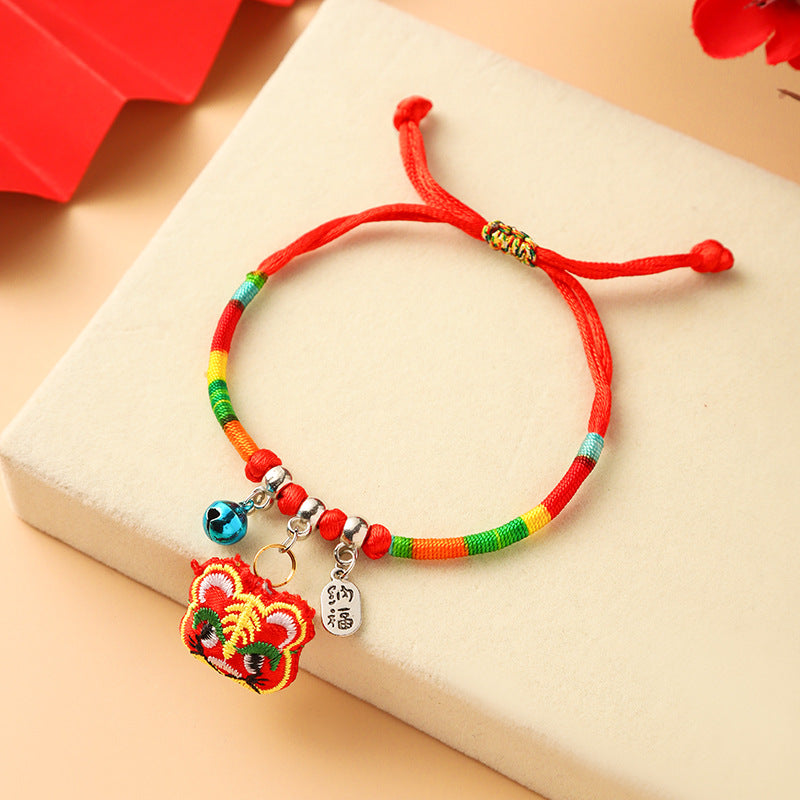 Children's Hundred Dragon Boat Festival Colorful Braided Rope Batches Of Goods Bracelets