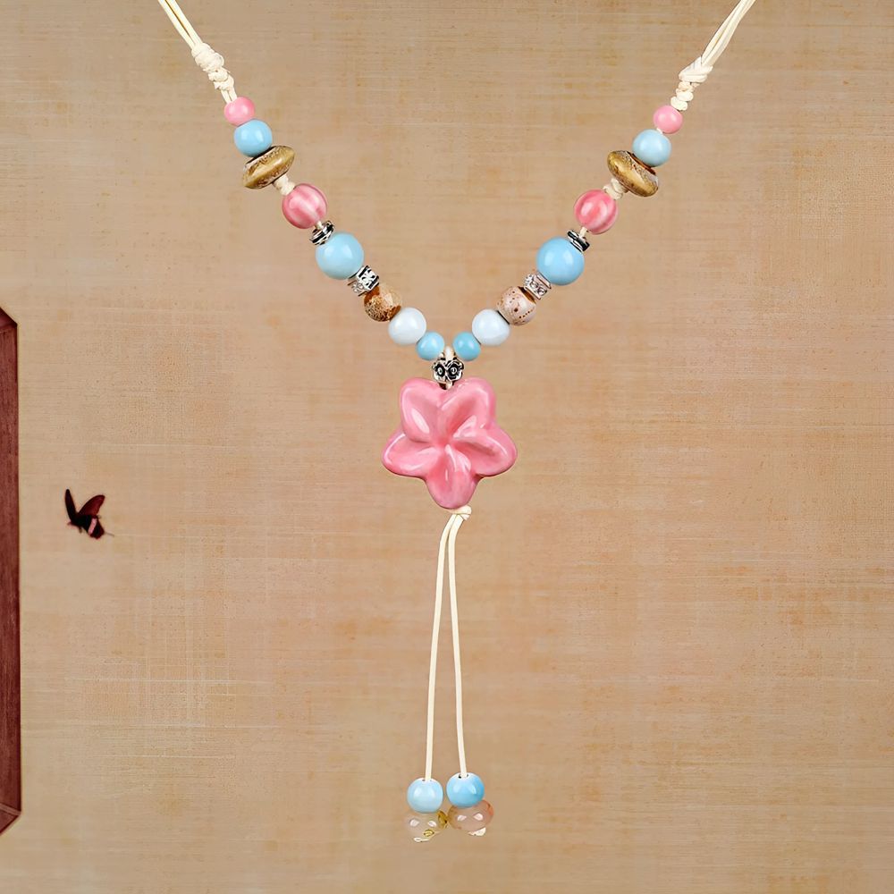 Chinese Ethnic Style Butterfly Niche Ancient Necklaces