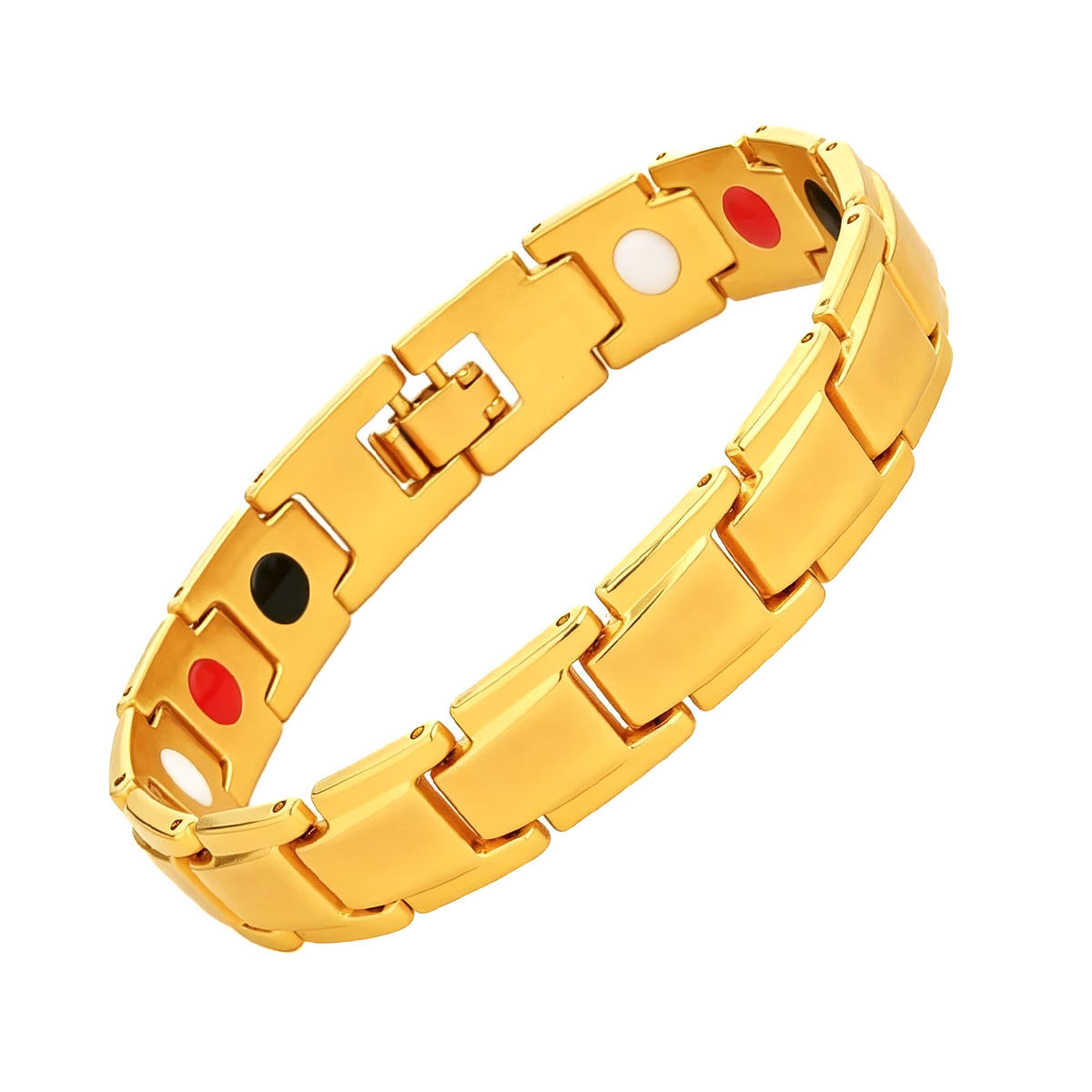 Graceful Men's Brocade Detachable Magnet Couple Bracelets