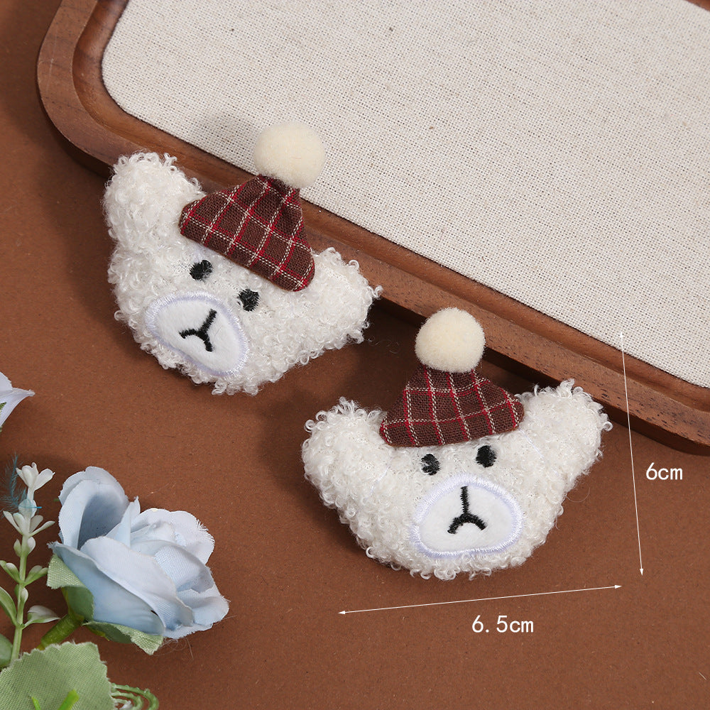 Cute Bear Brooch Doll Decoration Cartoon Brooches